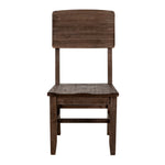 International Furniture Direct - SAHARA WOOD CHAIR - Dark Brown - Chairs - Additional View 1