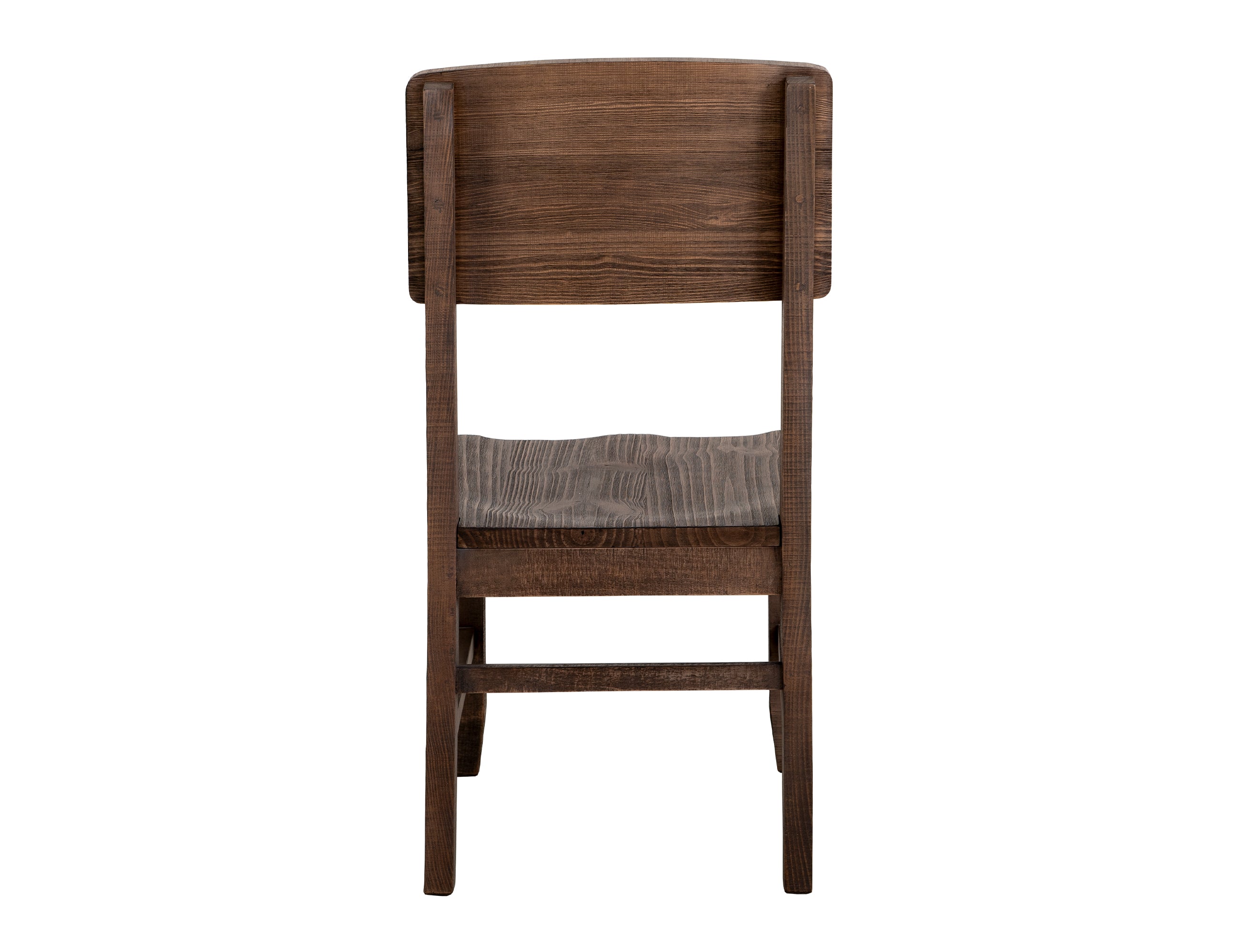 International Furniture Direct - SAHARA WOOD CHAIR - Dark Brown - Chairs - Additional View 4