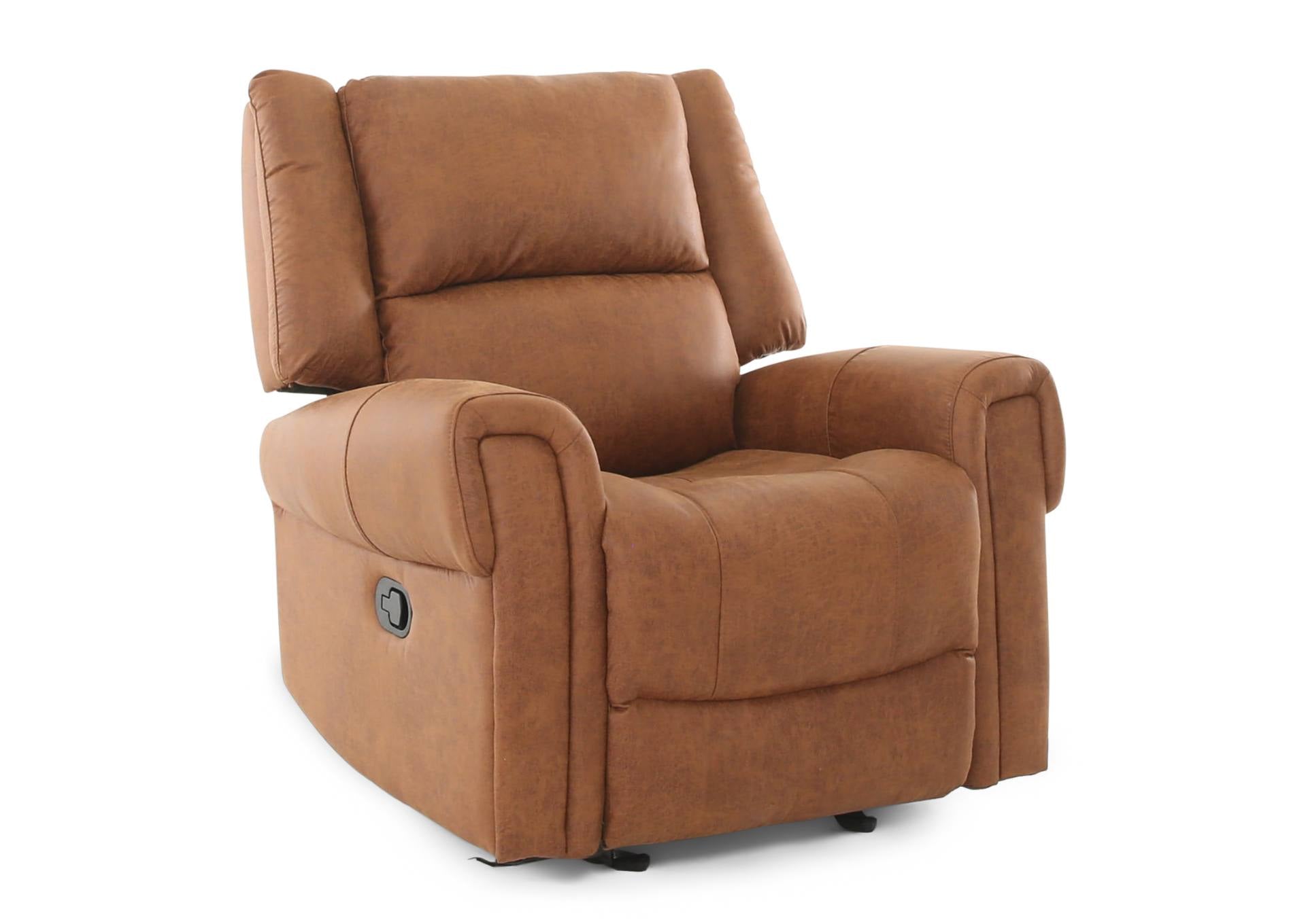 BRAZOS BROWN GLIDER RECLINER - Additional View 1