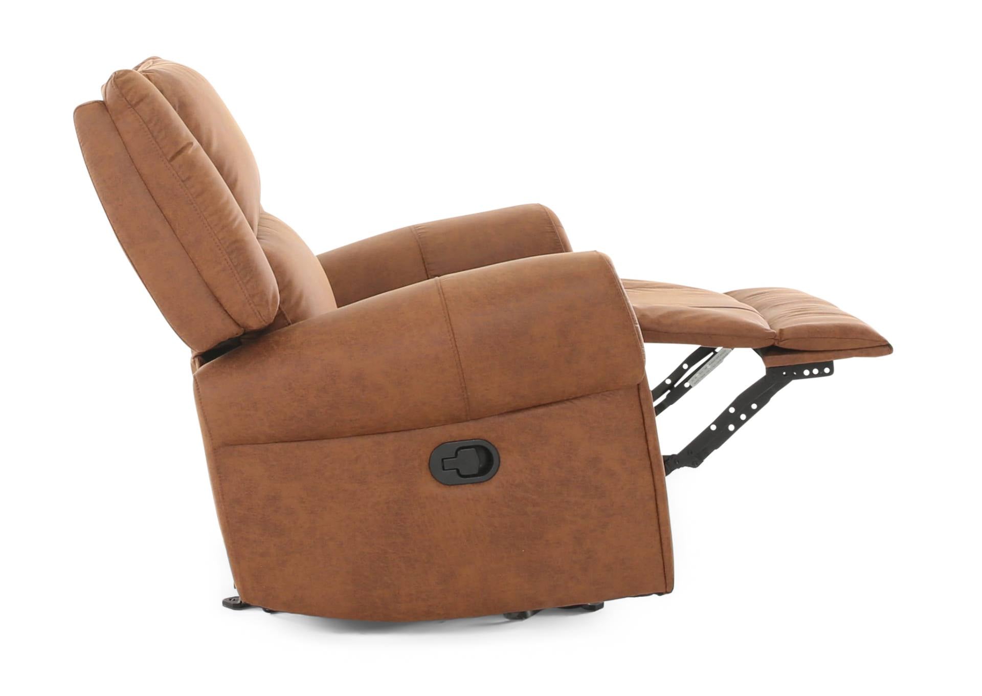 BRAZOS BROWN GLIDER RECLINER - Additional View 2
