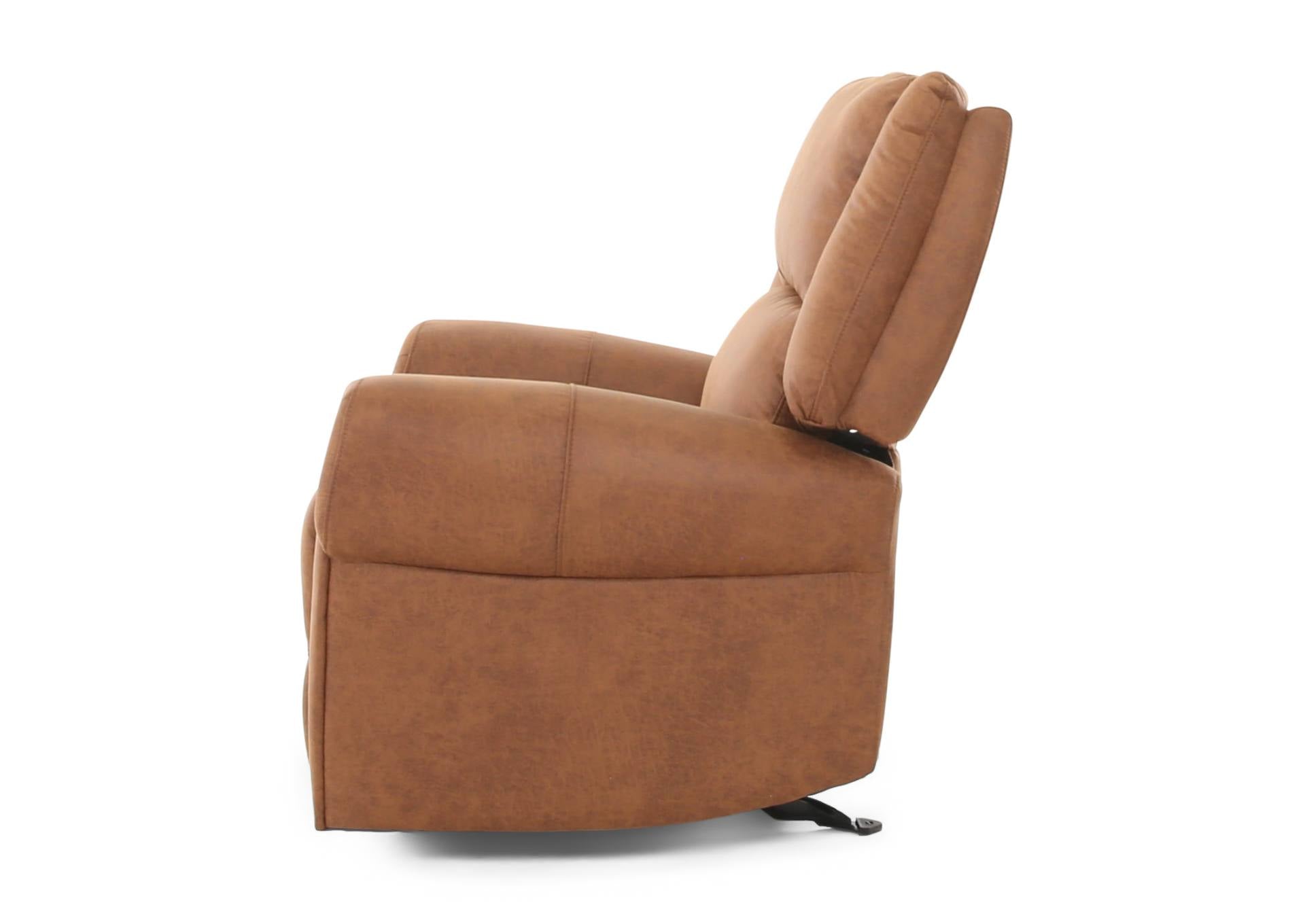 BRAZOS BROWN GLIDER RECLINER - Additional View 5