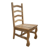 International Furniture Direct - Marquez Dining Chair - Wooden - Light Brown - Chairs