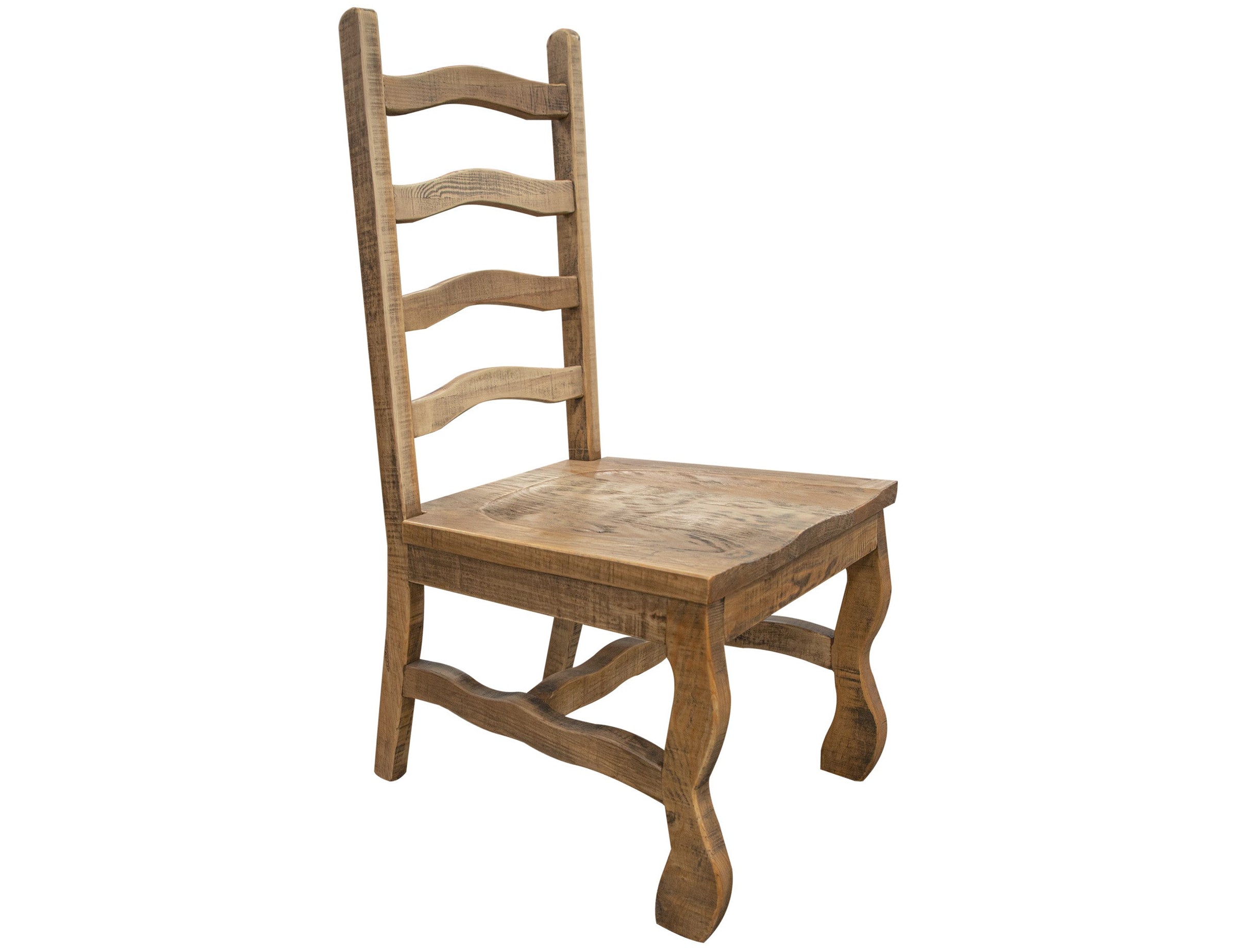 International Furniture Direct - Marquez Dining Chair - Wooden - Light Brown - Chairs