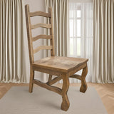 International Furniture Direct - Marquez Dining Chair - Wooden - Light Brown - Chairs - Additional View 1