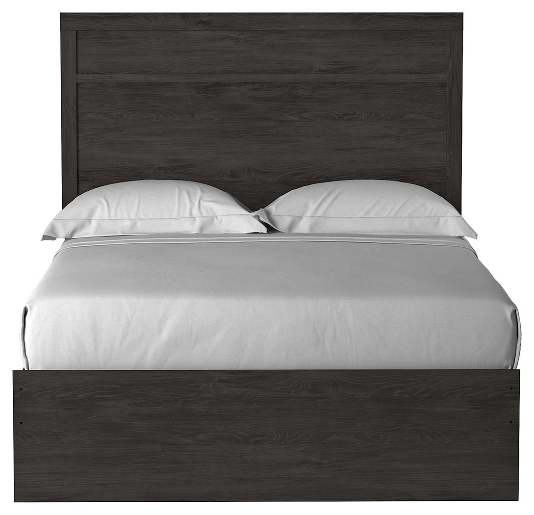 Ashley Furniture - Belachime Full Panel Bed - Black - Wood - Beds - Additional View 5