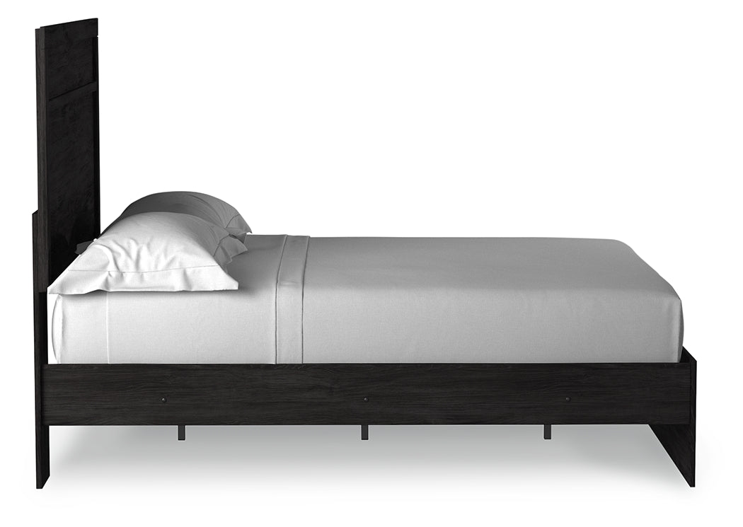 Ashley Furniture - Belachime Full Panel Bed - Black - Wood - Beds - Additional View 6