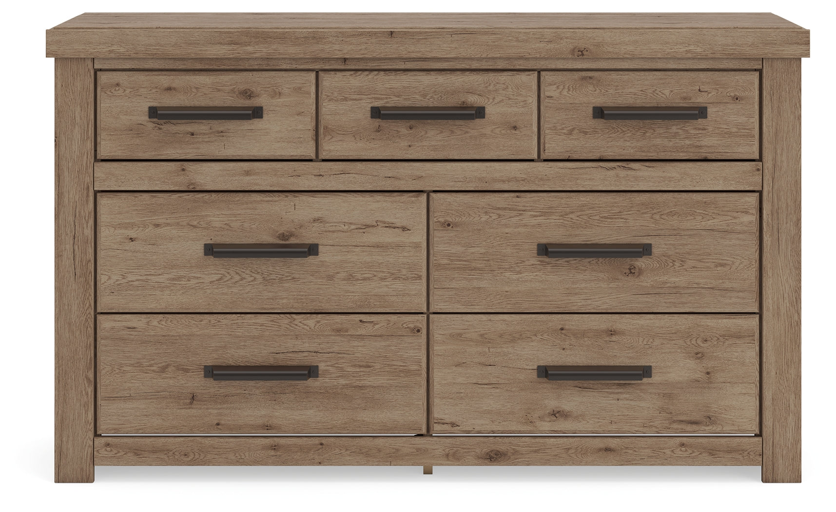 Ashley Furniture - GARISTYN DRESSER - Light Brown Wood - Dresser & Mirror - Additional View 5