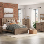 Ashley Furniture - GARISTYN DRESSER - Light Brown Wood - Dresser & Mirror - Additional View 8