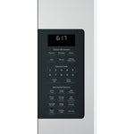 GE FINGERPRINT RESISTANT STAINLESS STEEL 1.7CU OVER-THE-RANGE MICROWAVE - Pearl Silver|Black - Microwaves - Additional View 1