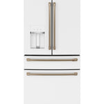 CAFE MATTE WHITE 28CU 4 DOOR FRENCH DOOR REFRIGERATOR - Refrigerators