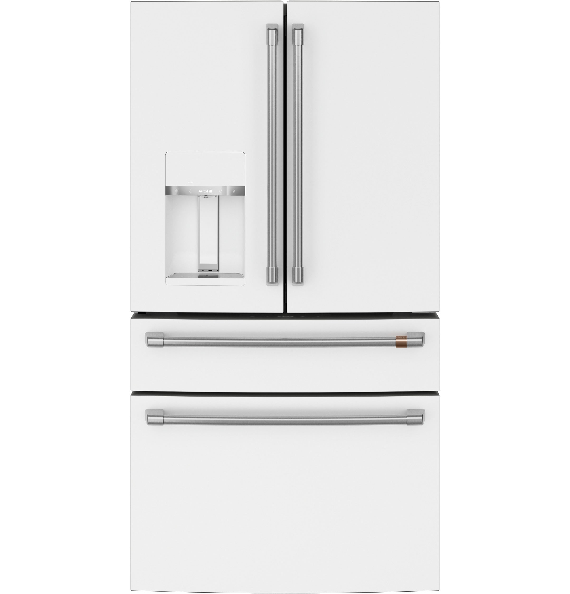 CAFE MATTE WHITE 28CU 4 DOOR FRENCH DOOR REFRIGERATOR - Refrigerators - Additional View 29