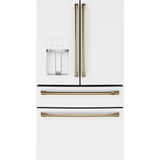 CAFE MATTE WHITE 28CU 4 DOOR FRENCH DOOR REFRIGERATOR - Refrigerators - Additional View 30