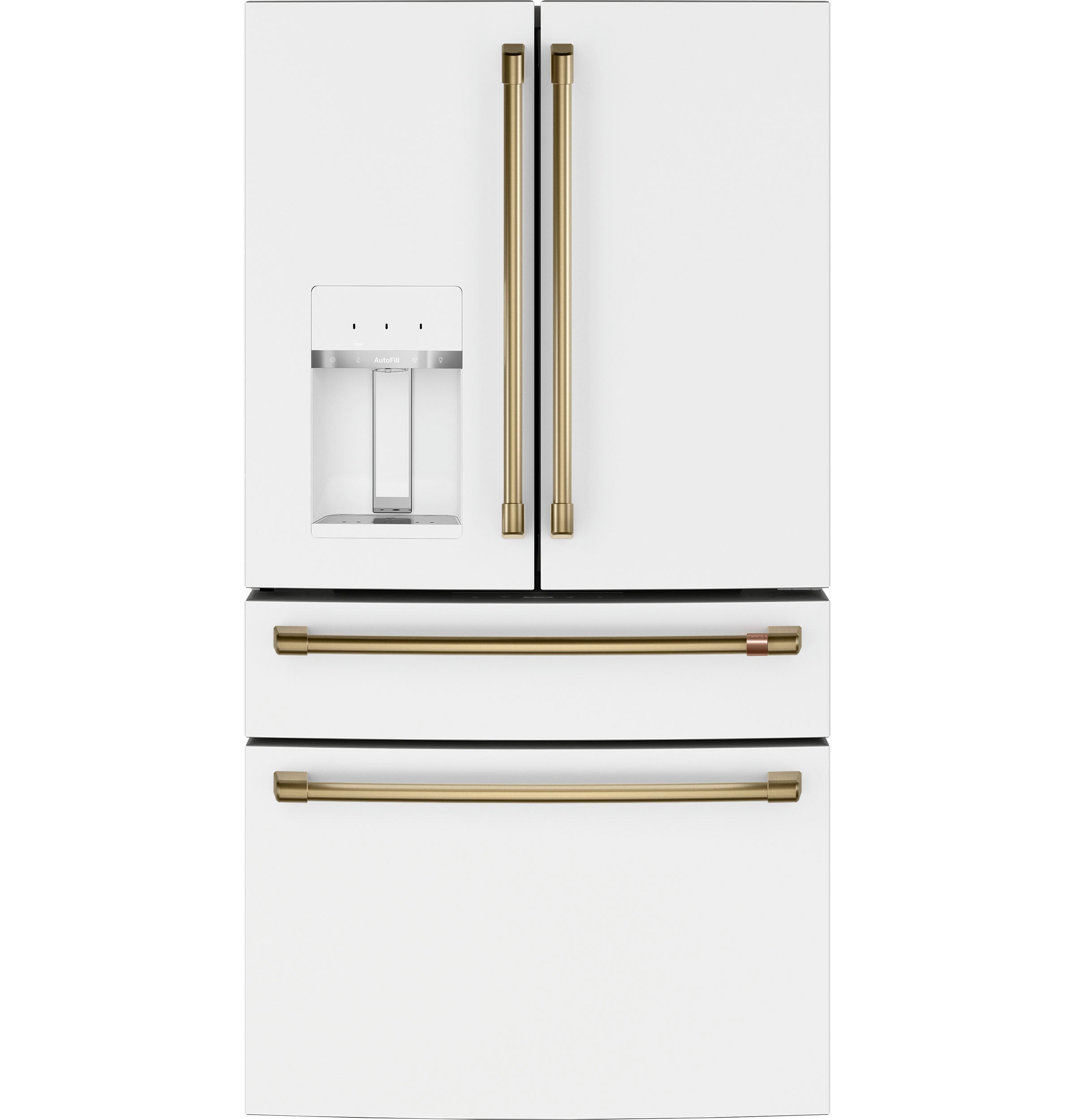 CAFE MATTE WHITE 28CU 4 DOOR FRENCH DOOR REFRIGERATOR - Refrigerators - Additional View 30