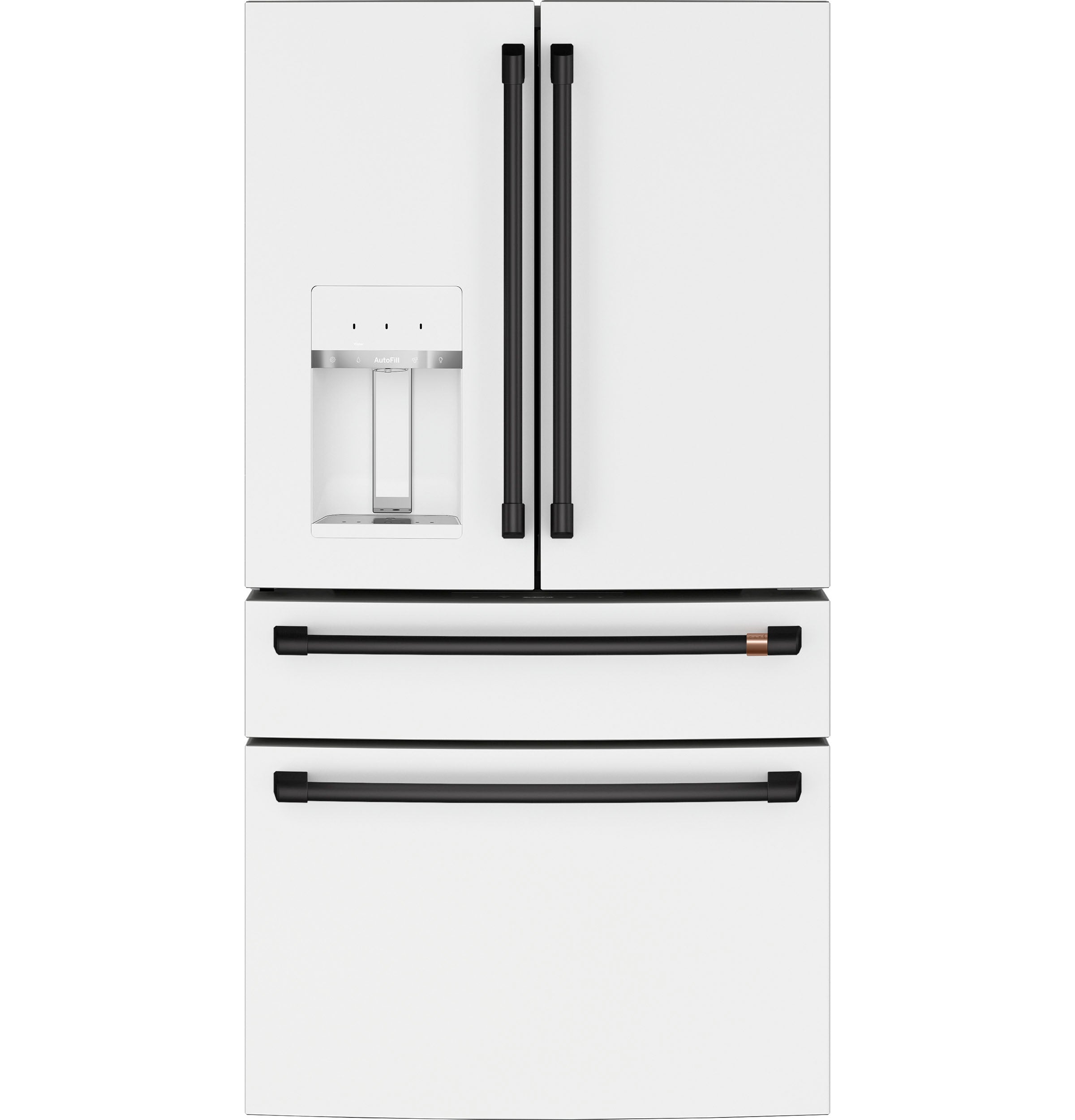 CAFE MATTE WHITE 28CU 4 DOOR FRENCH DOOR REFRIGERATOR - Refrigerators - Additional View 31