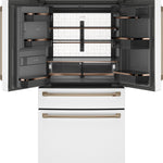CAFE MATTE WHITE 28CU 4 DOOR FRENCH DOOR REFRIGERATOR - Refrigerators - Additional View 2