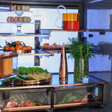 CAFE MATTE WHITE 28CU 4 DOOR FRENCH DOOR REFRIGERATOR - Refrigerators - Additional View 3