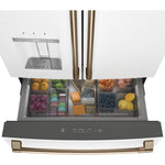 CAFE MATTE WHITE 28CU 4 DOOR FRENCH DOOR REFRIGERATOR - Refrigerators - Additional View 11