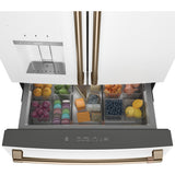 CAFE MATTE WHITE 28CU 4 DOOR FRENCH DOOR REFRIGERATOR - Refrigerators - Additional View 11