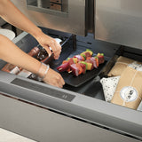 CAFE MATTE WHITE 28CU 4 DOOR FRENCH DOOR REFRIGERATOR - Refrigerators - Additional View 12