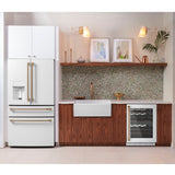 CAFE MATTE WHITE 28CU 4 DOOR FRENCH DOOR REFRIGERATOR - Refrigerators - Additional View 21