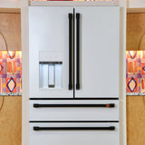 CAFE MATTE WHITE 28CU 4 DOOR FRENCH DOOR REFRIGERATOR - Refrigerators - Additional View 23