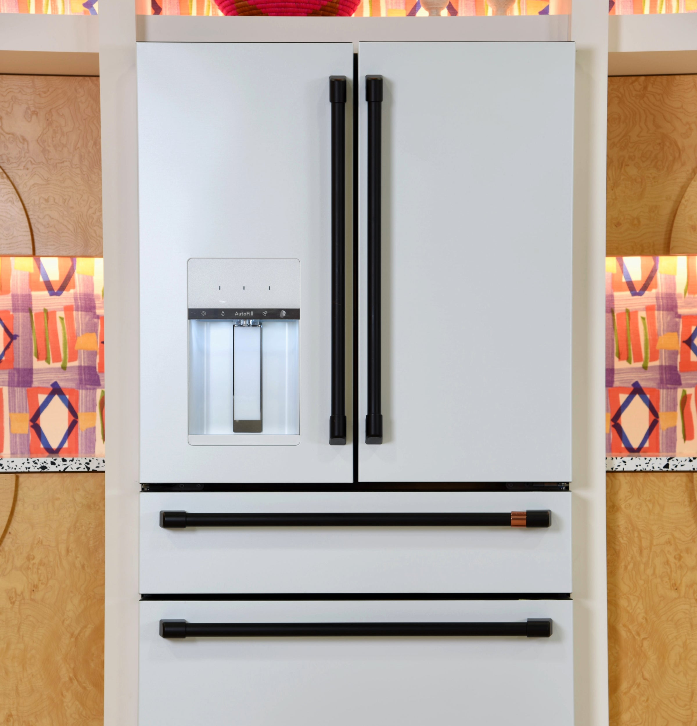 CAFE MATTE WHITE 28CU 4 DOOR FRENCH DOOR REFRIGERATOR - Refrigerators - Additional View 23