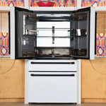 CAFE MATTE WHITE 28CU 4 DOOR FRENCH DOOR REFRIGERATOR - Refrigerators - Additional View 24