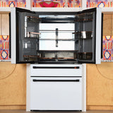 CAFE MATTE WHITE 28CU 4 DOOR FRENCH DOOR REFRIGERATOR - Refrigerators - Additional View 24