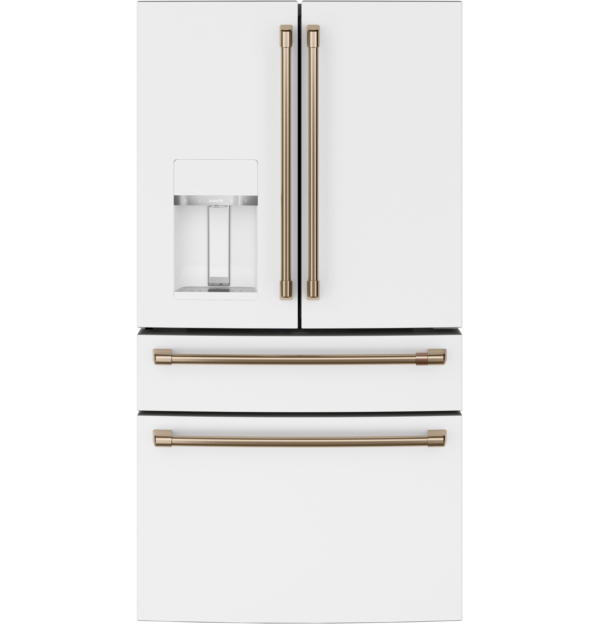 CAFE MATTE WHITE 28CU 4 DOOR FRENCH DOOR REFRIGERATOR - Refrigerators - Additional View 26