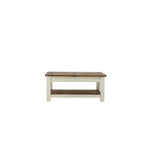 Lawman Cocktail Table - White