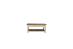 Lawman Cocktail Table - White