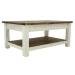 Lawman Cocktail Table - White - Additional View 1