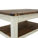 Lawman Cocktail Table - White - Additional View 2