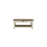 Lawman Cocktail Table - White - Additional View 3