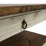 Lawman Cocktail Table - White - Additional View 4