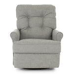 Carissa Swivel Glider Recliner - Pewter