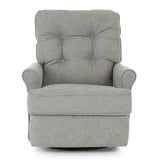 Carissa Swivel Glider Recliner - Pewter