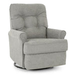 Carissa Swivel Glider Recliner - Pewter - Additional View 1