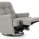 Carissa Swivel Glider Recliner - Pewter - Additional View 2