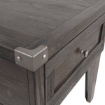 Ashley Furniture - TODOE END TABLE - Dark Gray Metal|Wood - Tables - Additional View 10