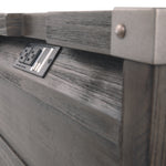 Ashley Furniture - TODOE END TABLE - Dark Gray Metal|Wood - Tables - Additional View 11