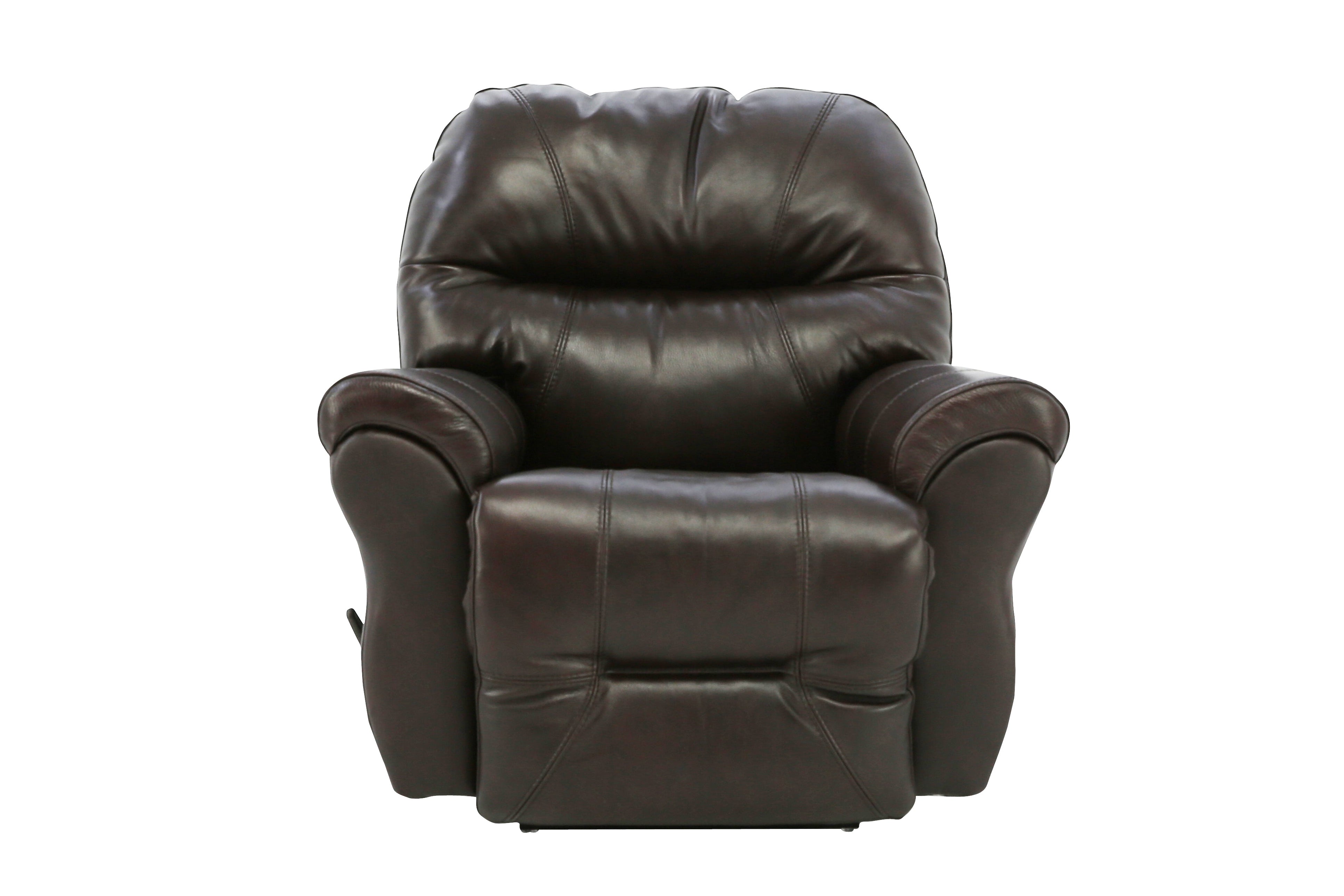 Bodie Top Grain Leather Recliner - Chocolate