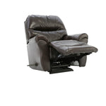 Bodie Top Grain Leather Recliner - Chocolate - Additional View 2