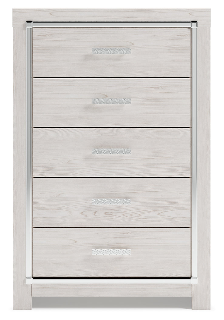 Ashley Furniture - ALTYRA WHITE CHEST - Wood - Chests - Additional View 2