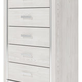 Ashley Furniture - ALTYRA WHITE CHEST - Wood - Chests - Additional View 7