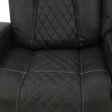 ABILENE GRANITE RECLINING GLIDING LOVESEAT WITH CONSOLE - Additional View 3