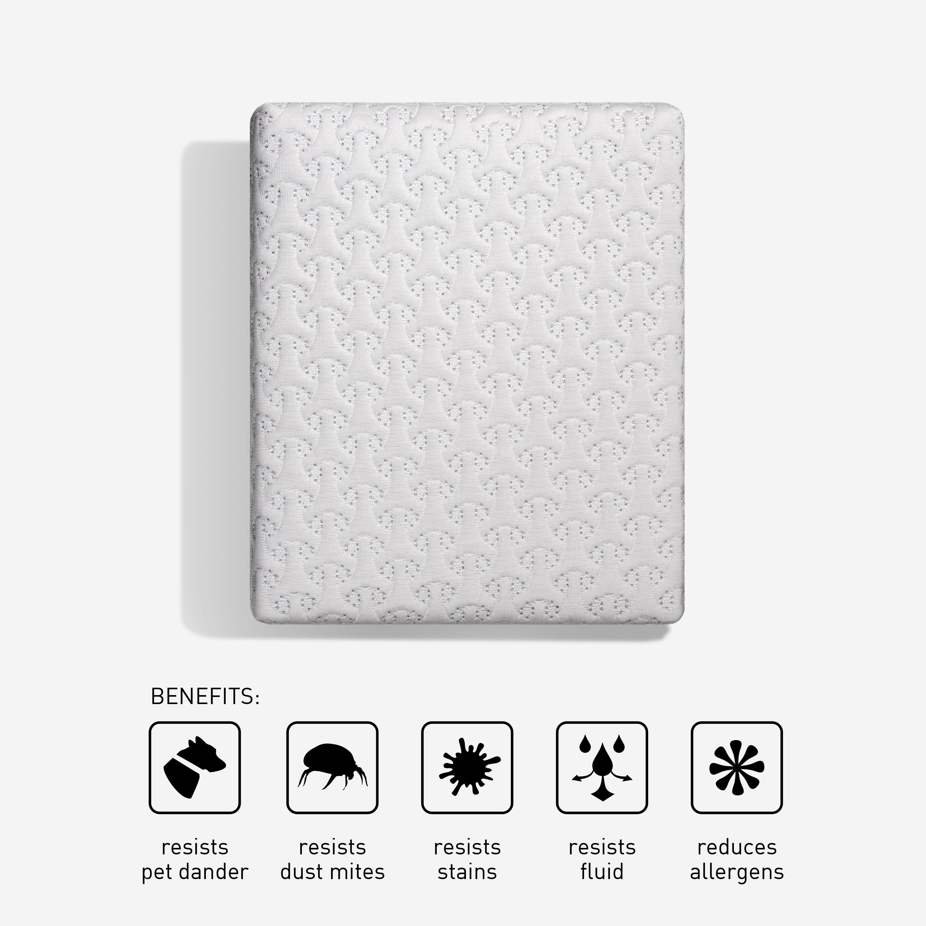 Bedgear - Vertex Cooling Twin Xl Mattress Pad - White Fabric - Protectors - Additional View 5
