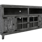 Lawman 72" Media Console - Gray - Additional View 1