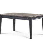 Steve Silver Furniture - Raven Noir 6 Piece Dining Set - Dark Brown|Black Wood - Dining Room Sets - Additional View 6