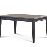Steve Silver Furniture - Raven Noir 6 Piece Dining Set - Dark Brown|Black Wood - Dining Room Sets - Additional View 6
